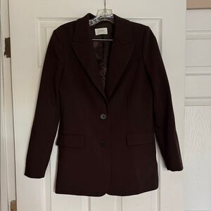 Dissh Elle Dark Chocolate Blazer 0